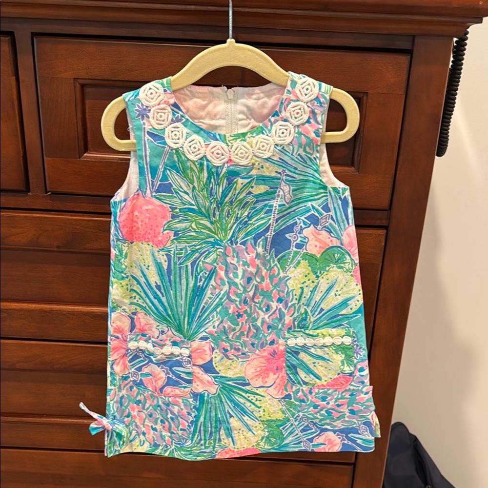 Colorful Floral Sleeveless Dress